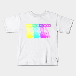 We Can Do It CMY Kids T-Shirt